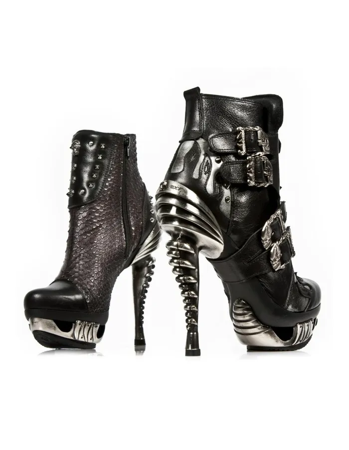 Women Ankle Boot Punk MMag005S1 New Rock High Heels Women Ankle Boot Punk MMag005S1 New Rock High Heels