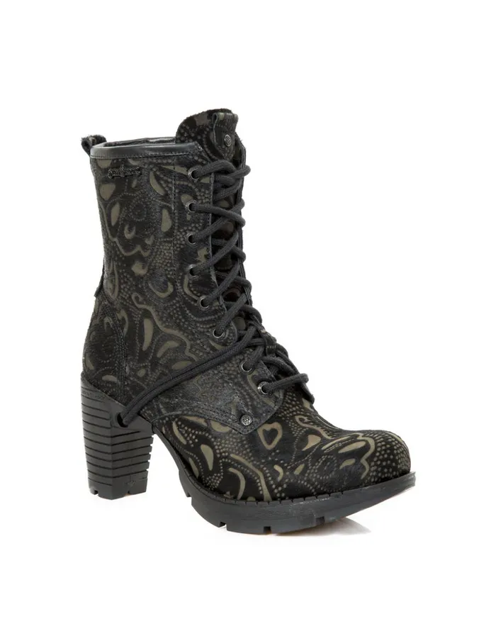 Women Ankle Boot Trail MTr001C81 New Rock Military Women Ankle Boot Trail MTr001C81 New Rock Military