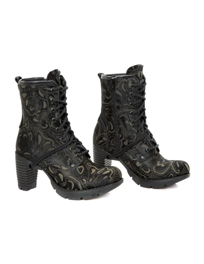Women Ankle Boot Trail MTr001C81 New Rock Military Women Ankle Boot Trail MTr001C81 New Rock Military