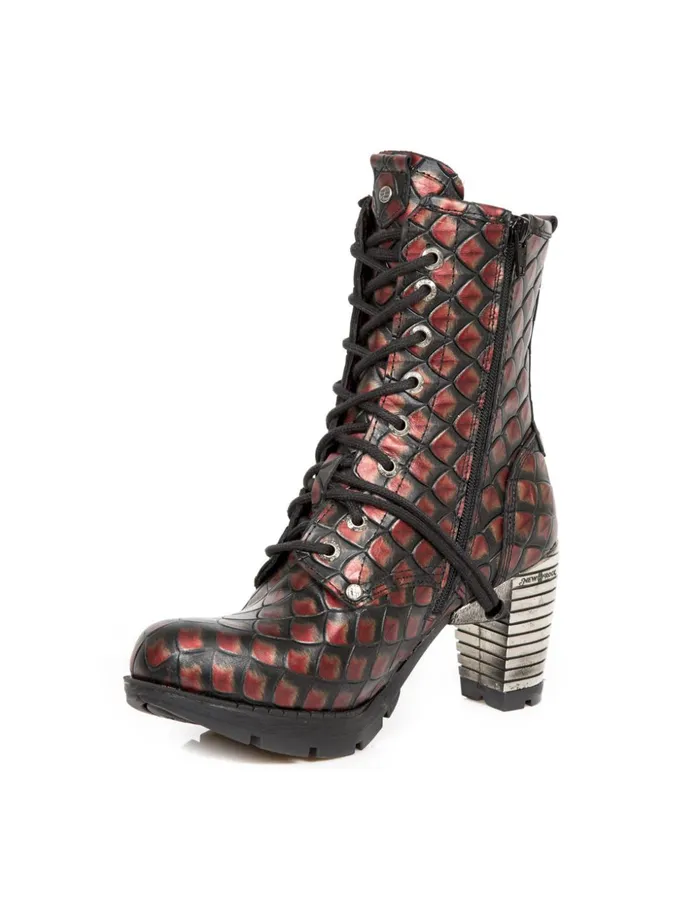 Women Ankle Boot Trail MTr112C1 New Rock Military Women Ankle Boot Trail MTr112C1 New Rock Military