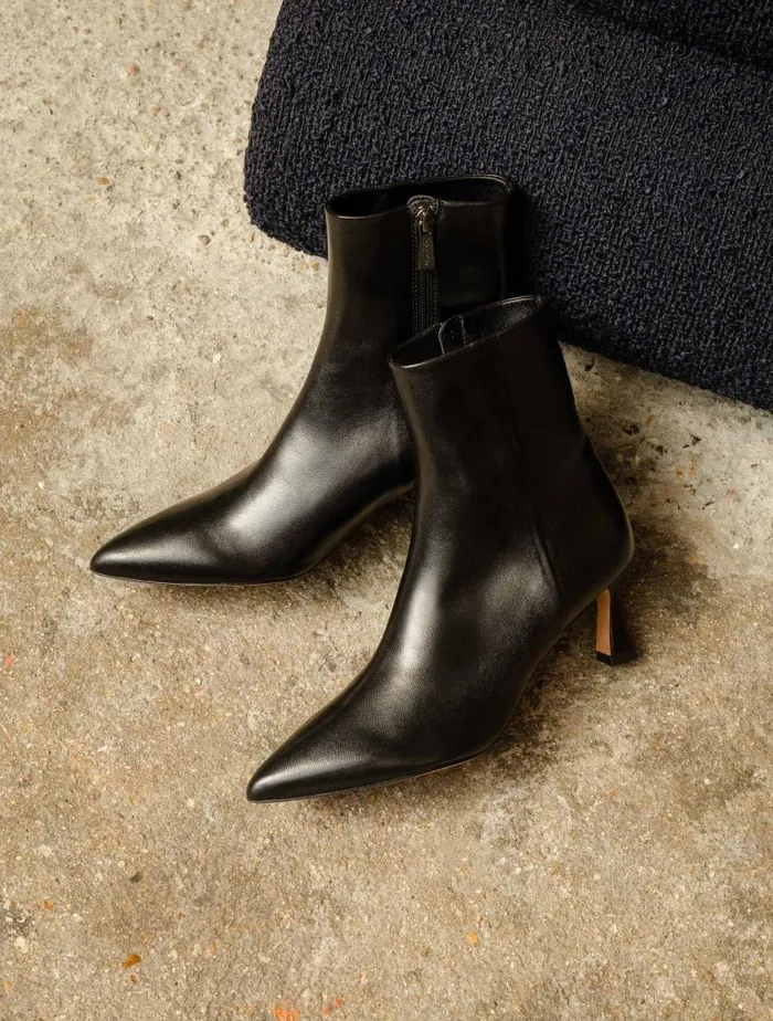 Women Ankle Boots Bobbies Audrey Passion Black Women Ankle Boots Bobbies Audrey Passion Black