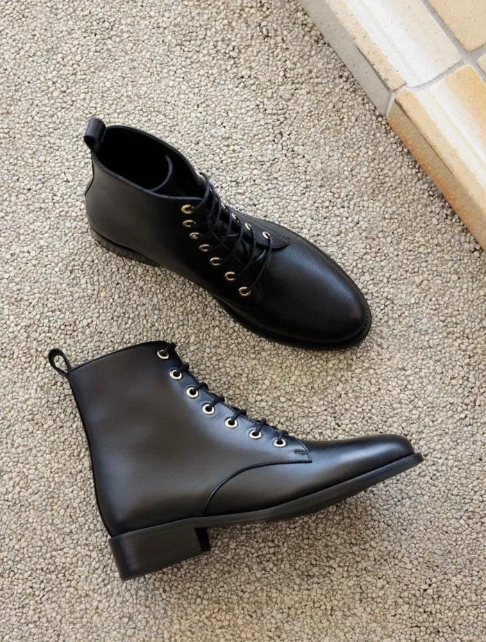 Women Ankle Boots Bobbies Doria Passion Black