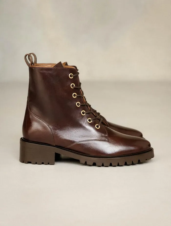 Women Ankle Boots Bobbies Lara Irish Coffee