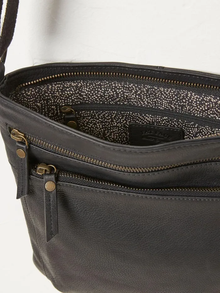 Women Bags and Purses Fat Face Black The Allie CrossBody Bag