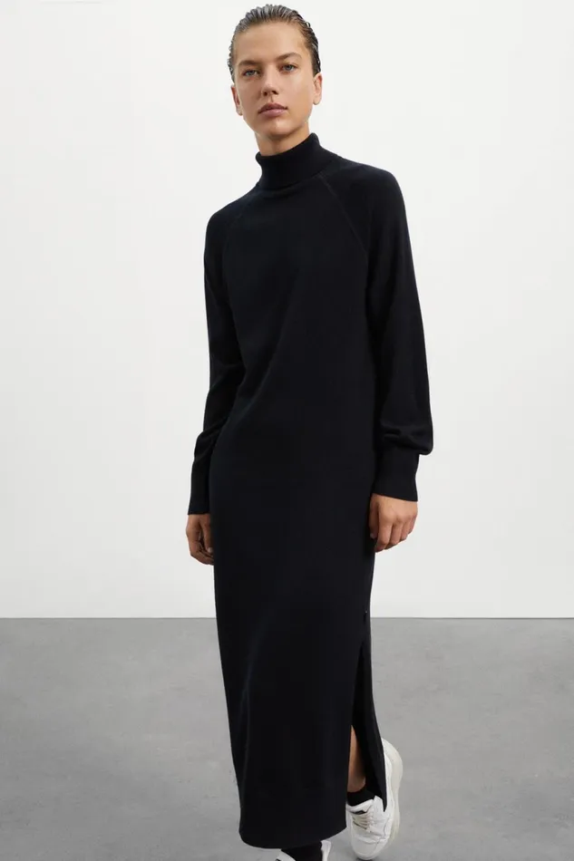 Women Black Abeto Dress Ecoalf Dresses