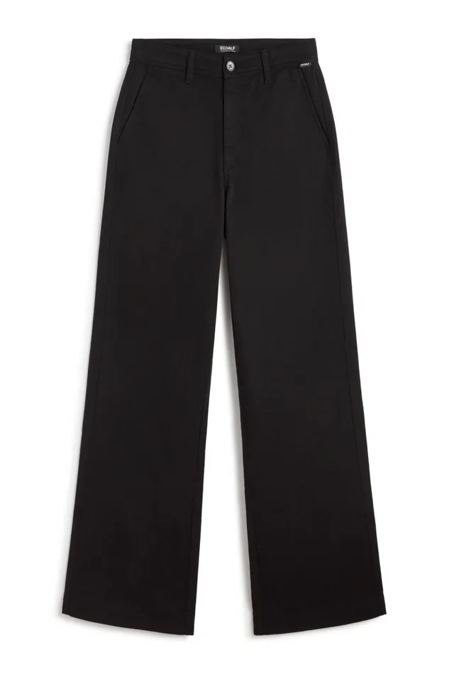Women Black Valls Trousers Ecoalf Trousers