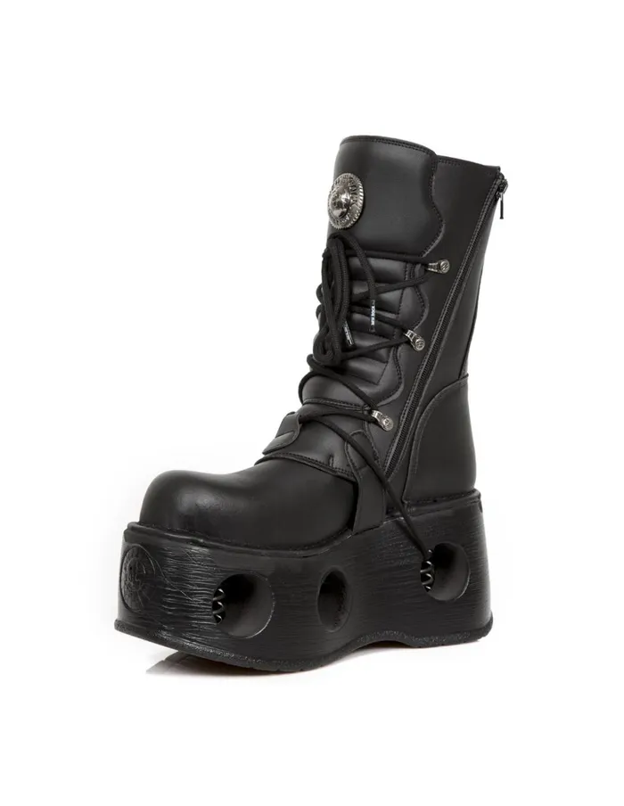Women Boot Metallic M373Vc2 New Rock High Heels Women Boot Metallic M373Vc2 New Rock High Heels