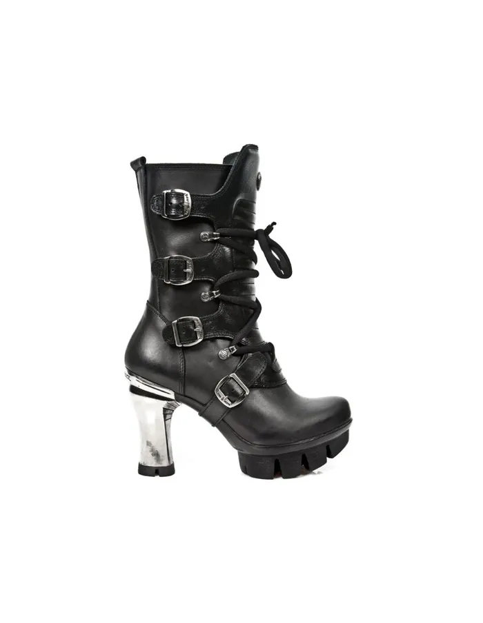 Women Boot Neopunk MNeopunk009C1 New Rock High Heels