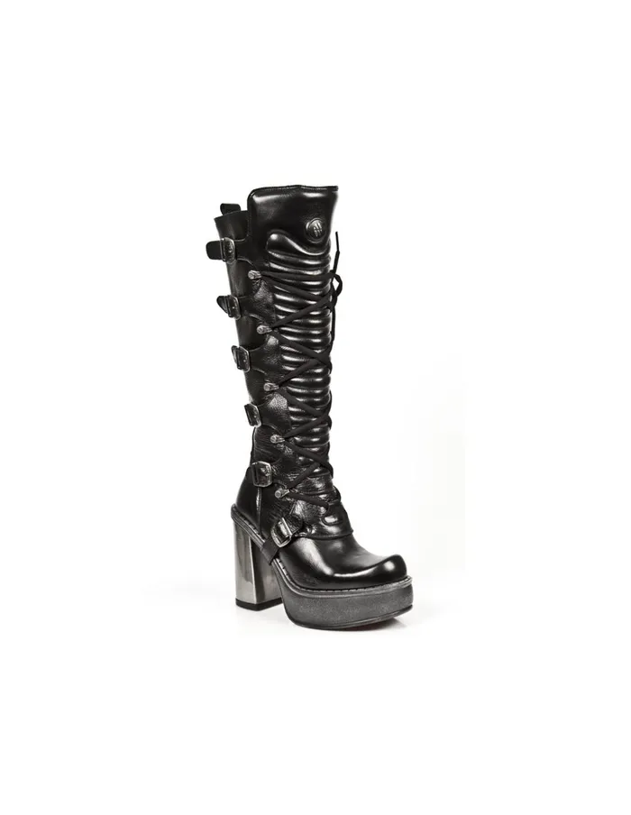 Women Boot Plataforma M9972C10 New Rock High Heels Women Boot Plataforma M9972C10 New Rock High Heels