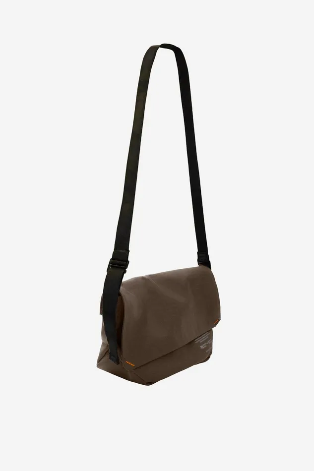 Women Brown Bonded Shoulder Bag Ecoalf Handbags