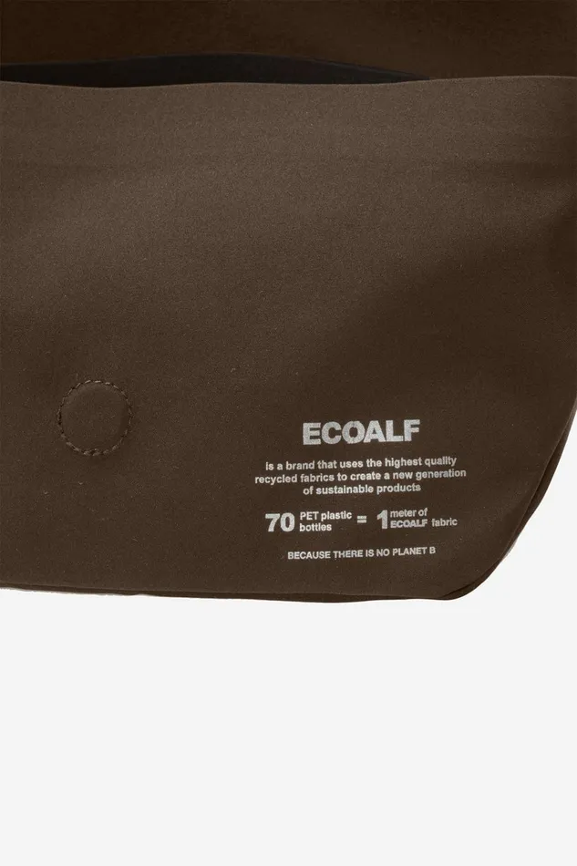 Women Brown Bonded Shoulder Bag Ecoalf Handbags
