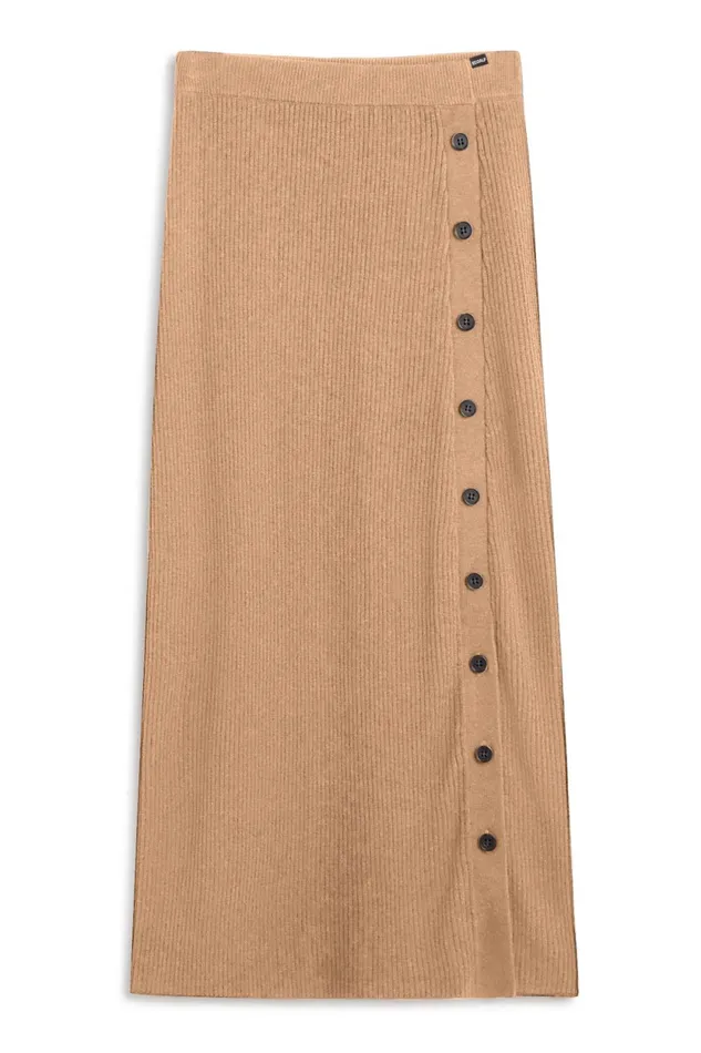 Women Brown Mia Skirt Ecoalf Skirts