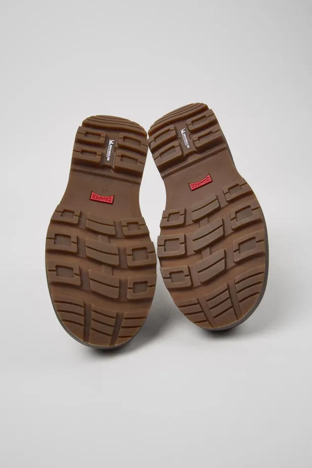 Women Brutus Trek HYDROSHIELD MICHELIN Brown Leather Ankle Boots Camper Ankle Boots Women Brutus Trek HYDROSHIELD MICHELIN Brown Leather Ankle Boots Camper Ankle Boots