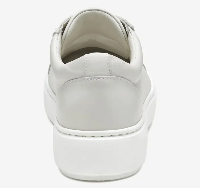 Women Cammie LaceUp White Tumbled Full Grain JohnstonandMurphy Sneakers Women Cammie LaceUp White Tumbled Full Grain JohnstonandMurphy Sneakers