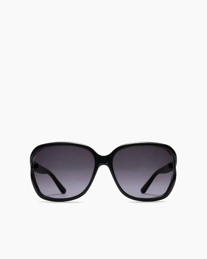 Women Capri Square Sunglasses Classic Black Ramy Brook Swimwear