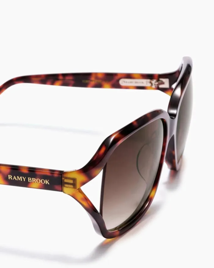 Women Capri Square Sunglasses Classic Black Ramy Brook Swimwear Women Capri Square Sunglasses Classic Black Ramy Brook Swimwear