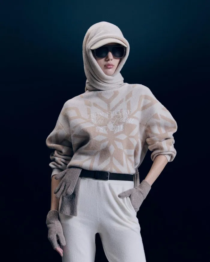 Women Cashmere Sweaters From Future Mountain Turtleneck Sweater Sand