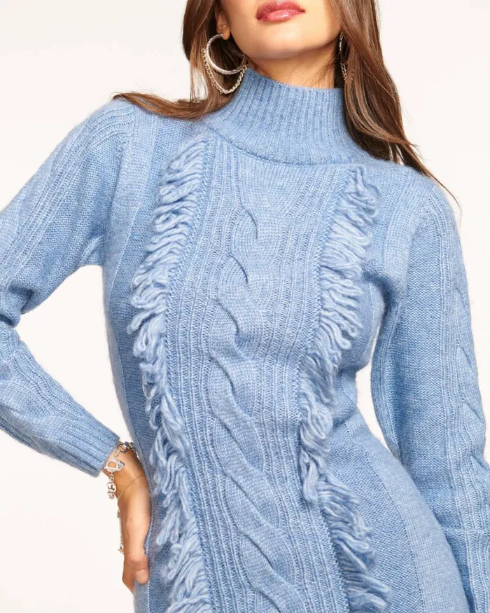 Women Charlee Sweater Midi Dress Electric Pink Ramy Brook Dresses Women Charlee Sweater Midi Dress Electric Pink Ramy Brook Dresses
