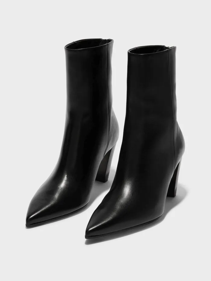 Women Christy Calfskin Leather Ankle Boots Aeyde Ankle Boots