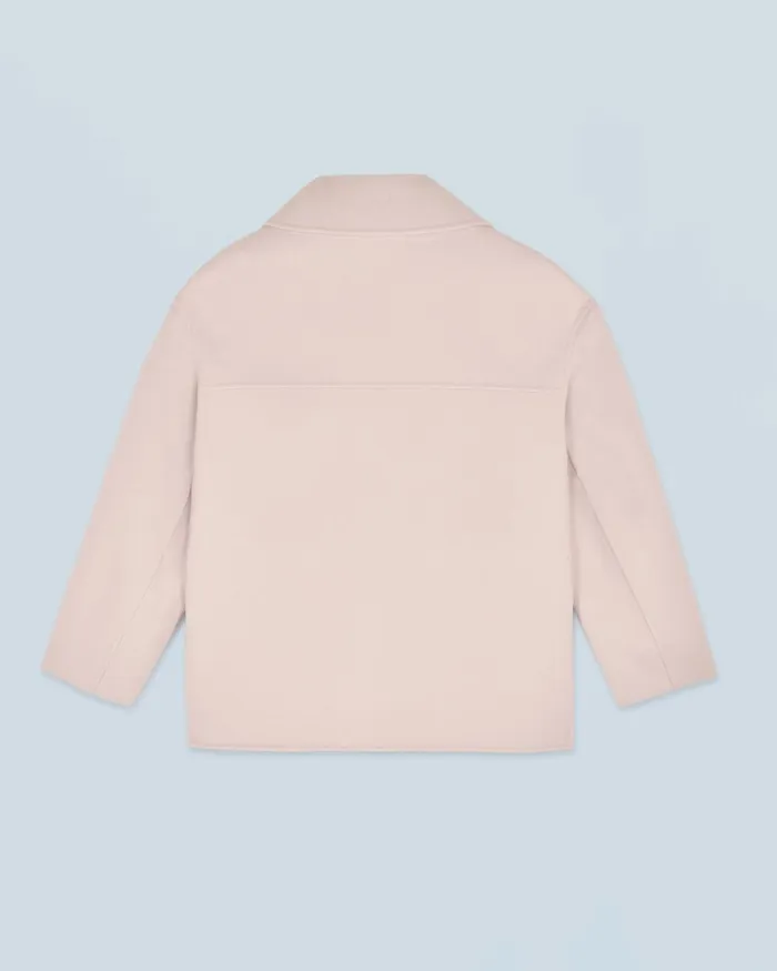 Women Coats and Jackets From Future Outerwear Peacoat Jacket Sand