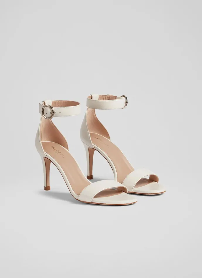 Women Court Shoes LKBennett Ivy Nude 1 Leather Single Strap Sandals Neutral Women Court Shoes LKBennett Ivy Nude 1 Leather Single Strap Sandals Neutral