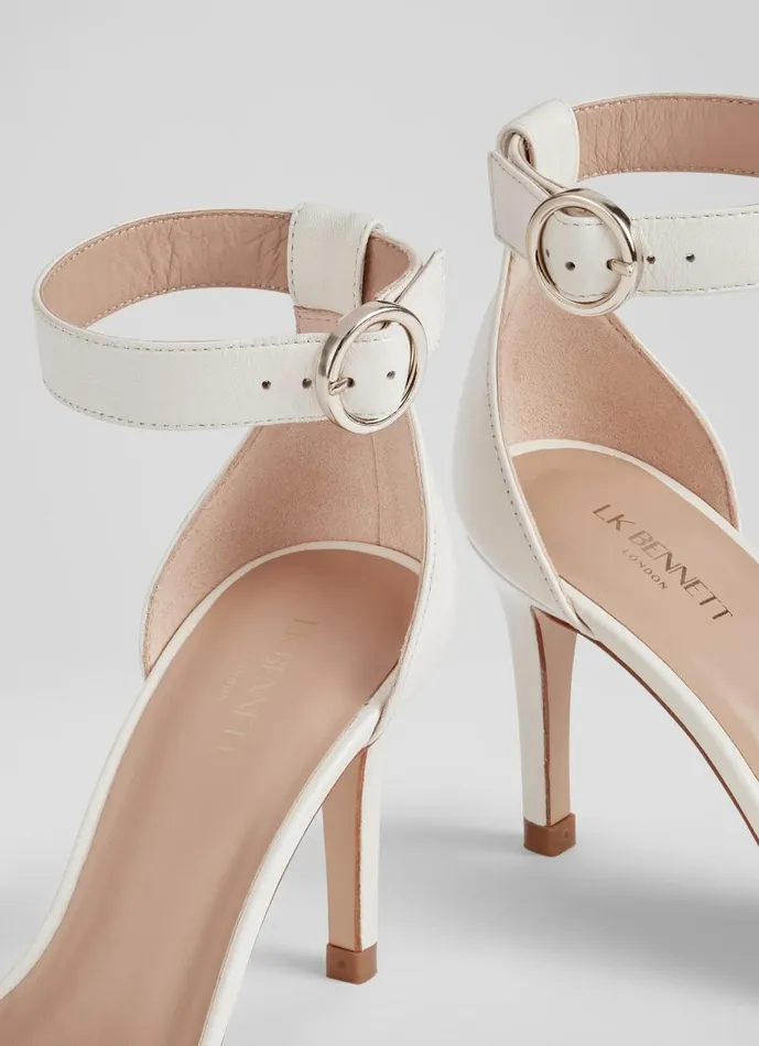 Women Court Shoes LKBennett Ivy Nude 1 Leather Single Strap Sandals Neutral Women Court Shoes LKBennett Ivy Nude 1 Leather Single Strap Sandals Neutral