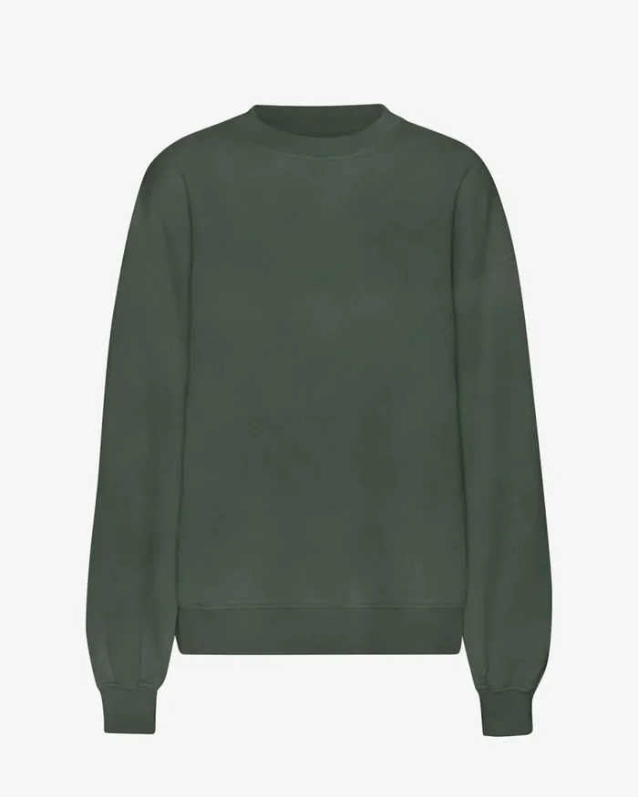 Women Crewneck Sweatshirts Colorful Standard Organic Oversized Crew Midnight Forest Women Crewneck Sweatshirts Colorful Standard Organic Oversized Crew Midnight Forest