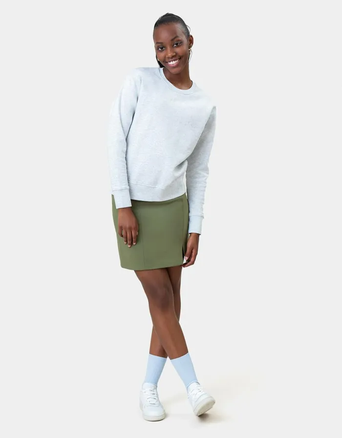 Women Crewneck Sweatshirts Colorful Standard Women Classic Organic Crew Hunter Green