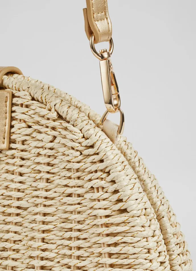 Women CrossBody Bags LKBennett Lorena Natural Wicker Shoulder Bag Women CrossBody Bags LKBennett Lorena Natural Wicker Shoulder Bag