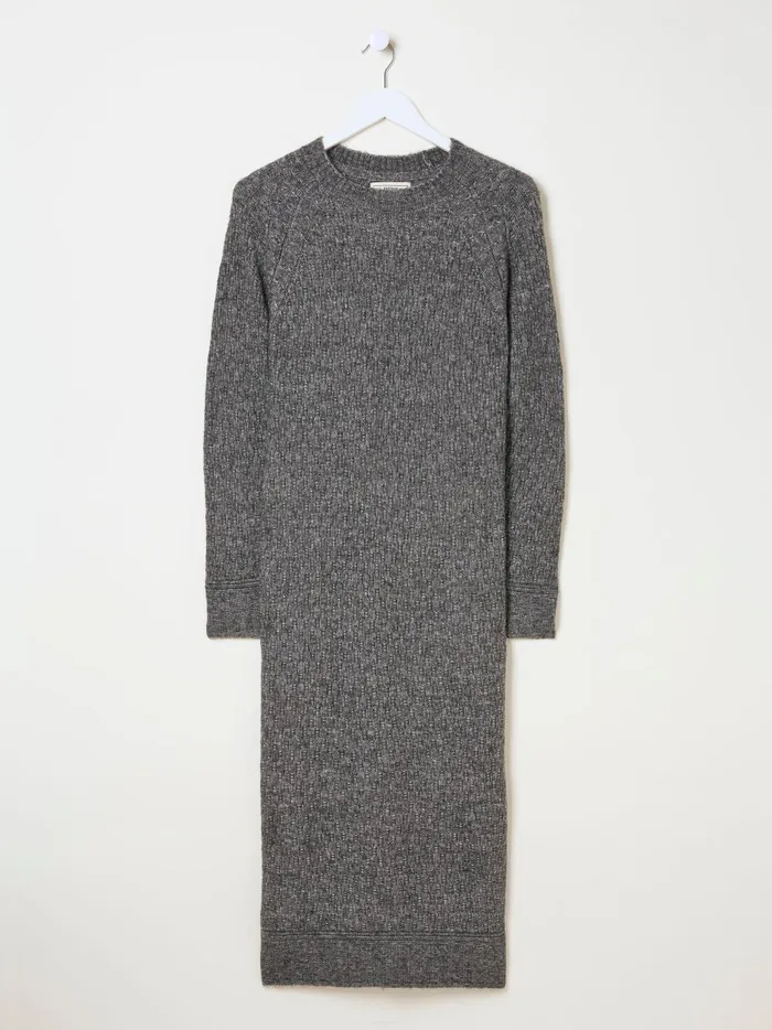 Women Dresses Fat Face Charcoal Grey Maddy Knit Dress Women Dresses Fat Face Charcoal Grey Maddy Knit Dress