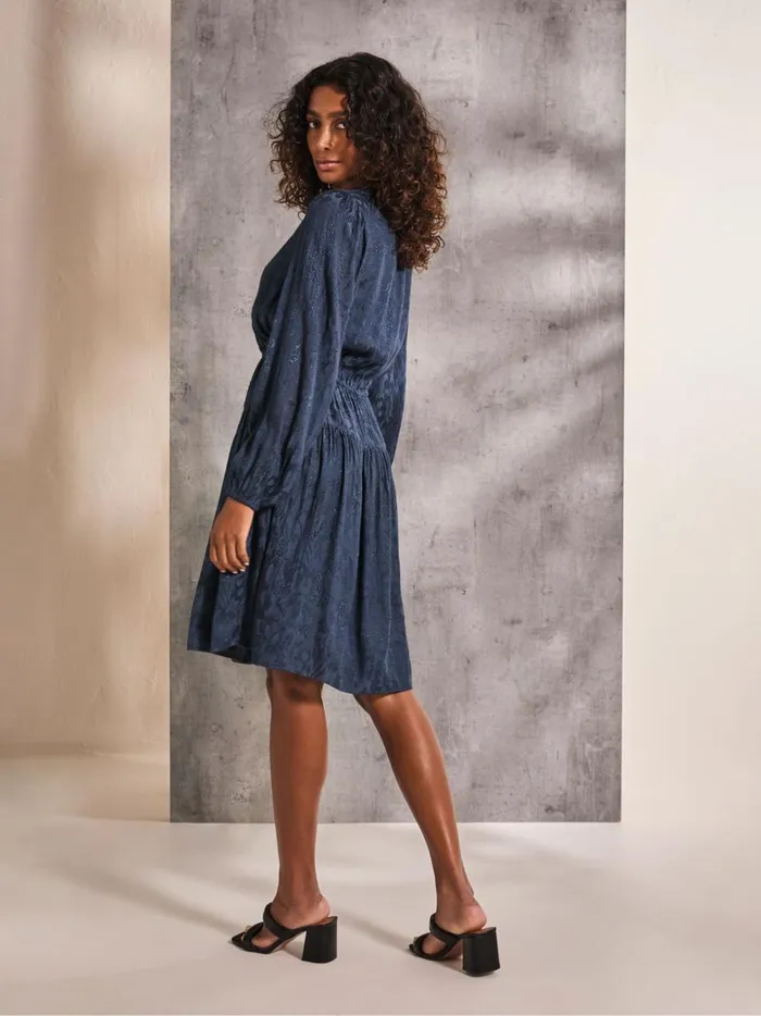Women Dresses Fat Face Gail Blue Detail Dress