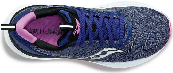 Women Echelon 9 Wide Indigogrape Saucony Walking