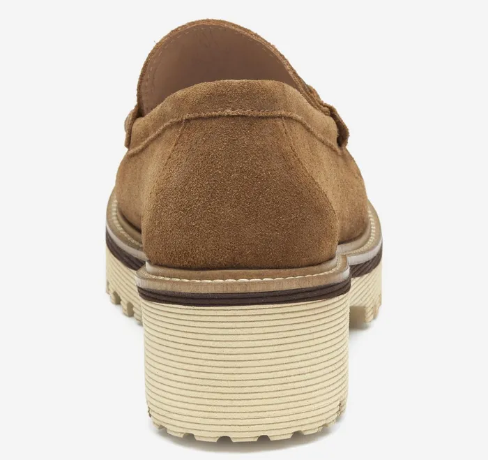 Women Emmalynn Bit Loafer Whiskey Suede JohnstonandMurphy Mules and Loafers