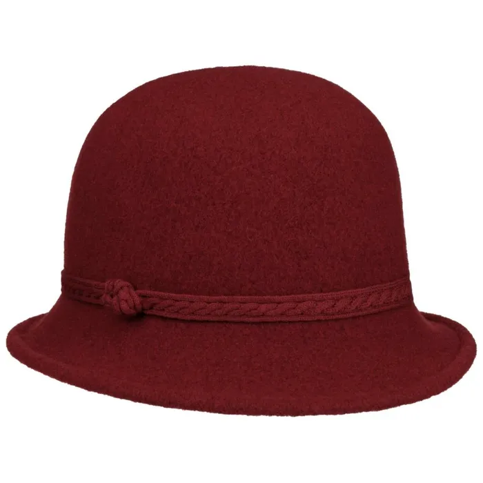 Women Felt Hats Mayser Susanne Walkhut With Ear Flaps Burgundy