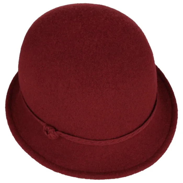 Women Felt Hats Mayser Susanne Walkhut With Ear Flaps Burgundy Women Felt Hats Mayser Susanne Walkhut With Ear Flaps Burgundy