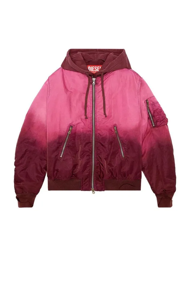 Women GKamila Hot Pink Diesel Outerwear And Jackets Women GKamila Hot Pink Diesel Outerwear And Jackets