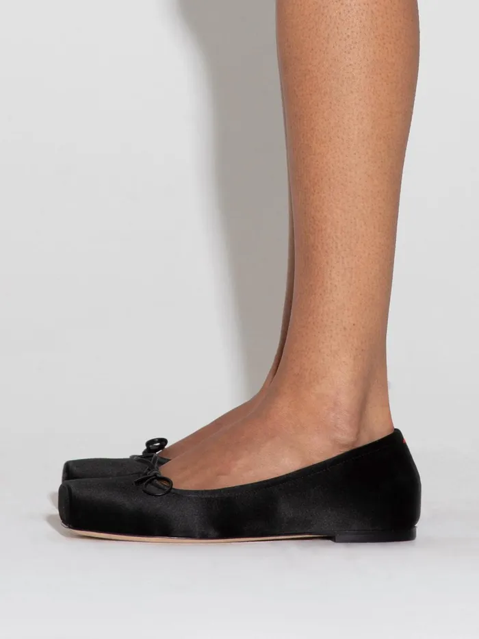Women Gabriella Satin Ballet Flats Aeyde Flats