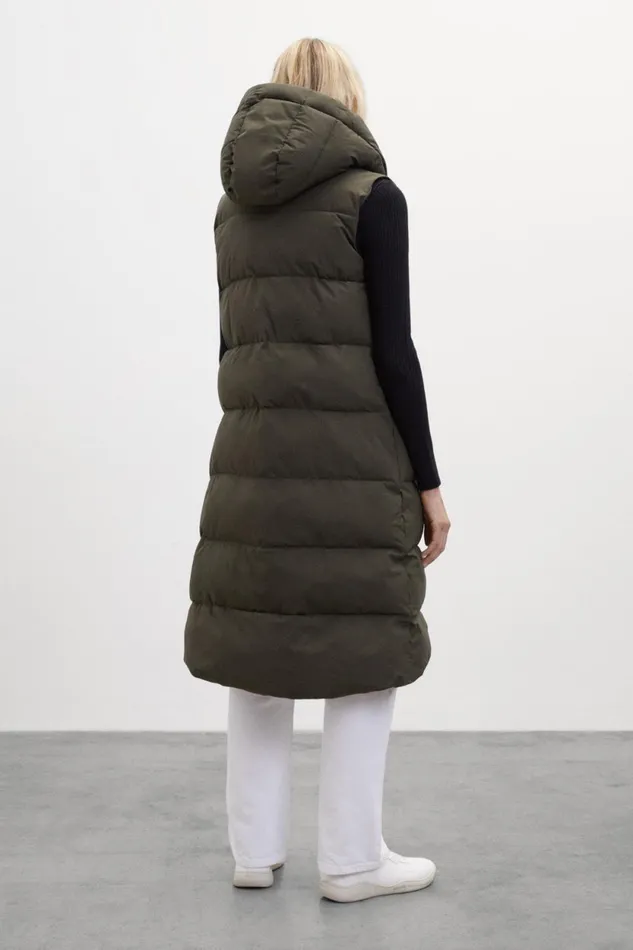 Women Green Page Vest Ecoalf Vests