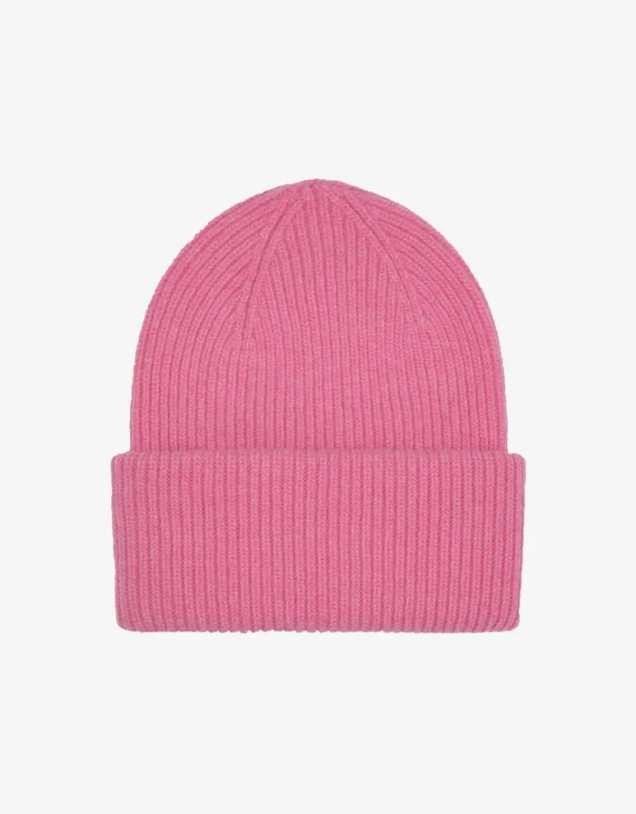 Women Hats Colorful Standard Merino Wool Hat Bubblegum Pink