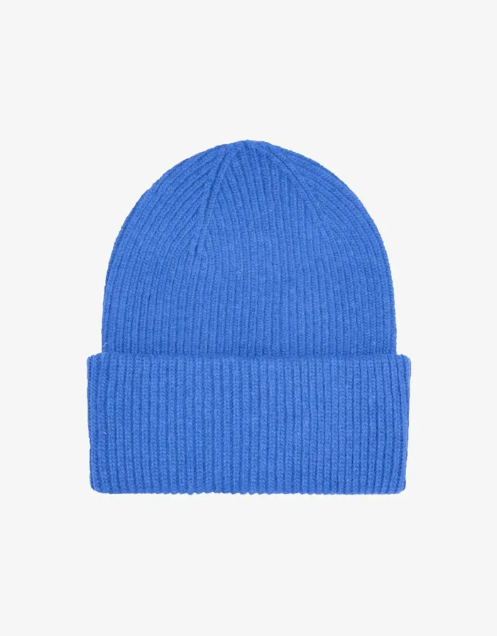 Women Hats Colorful Standard Merino Wool Hat Pacific Blue