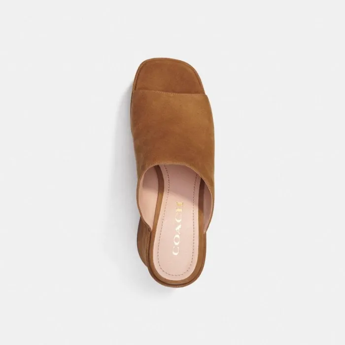 Women Heels Coach Bobi Platform Sandal Coconut