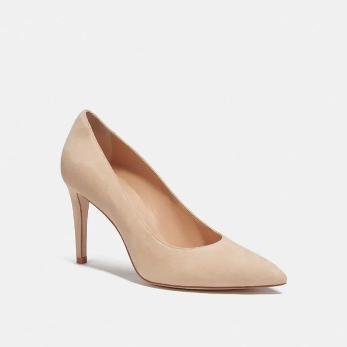 Women Heels Coach Skyler Pump Beechwood