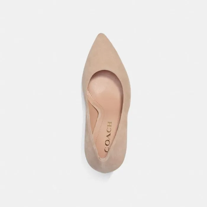 Women Heels Coach Skyler Pump Beechwood