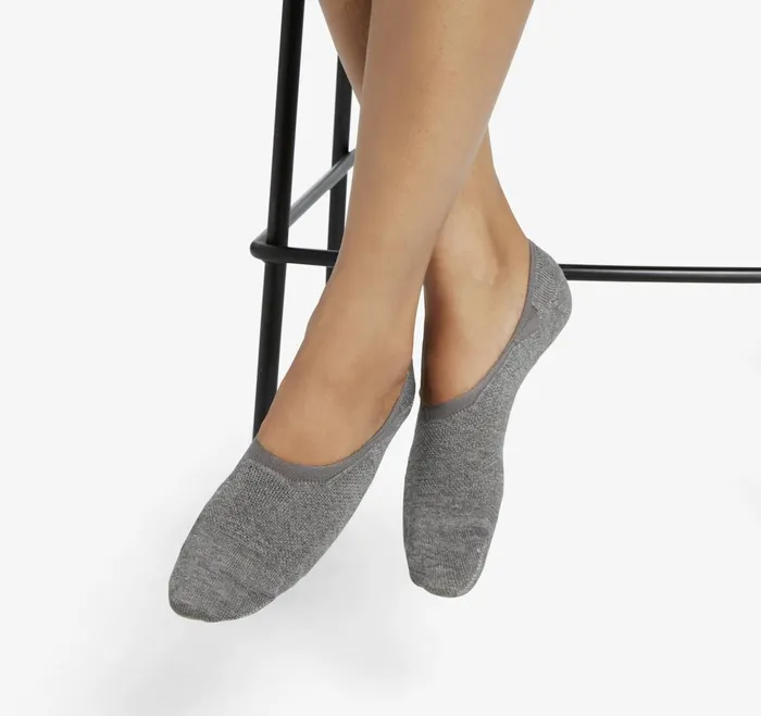 Women HighRise Liner Sock Light Gray JohnstonandMurphy Socks Women HighRise Liner Sock Light Gray JohnstonandMurphy Socks