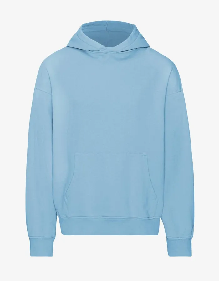 Women Hoodies Colorful Standard Organic Oversized Hood Seaside Blue