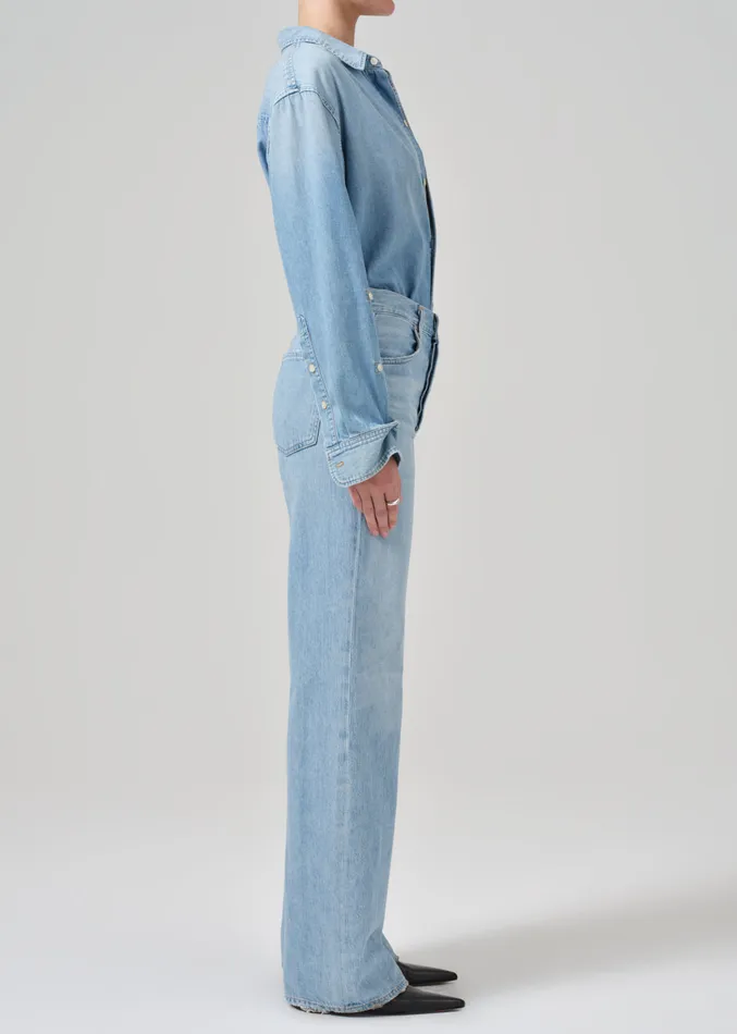 Women Jeans Citizens Of Humanity Annina High Rise Wide Leg 33034 In Tularosa