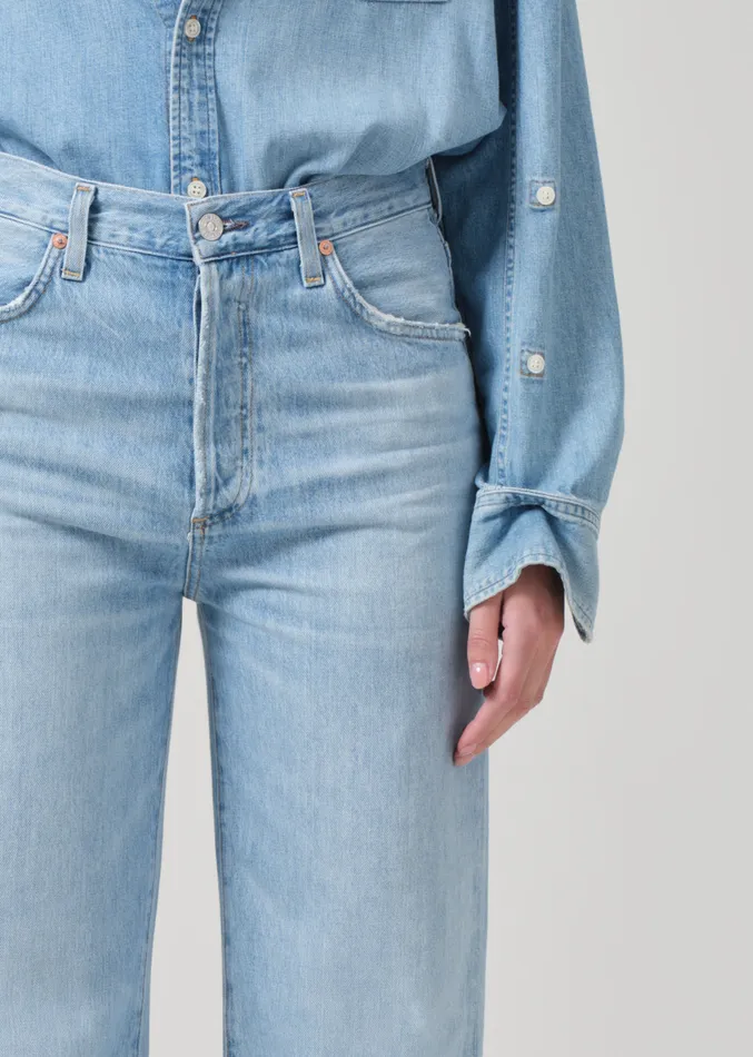 Women Jeans Citizens Of Humanity Annina High Rise Wide Leg 33034 In Tularosa