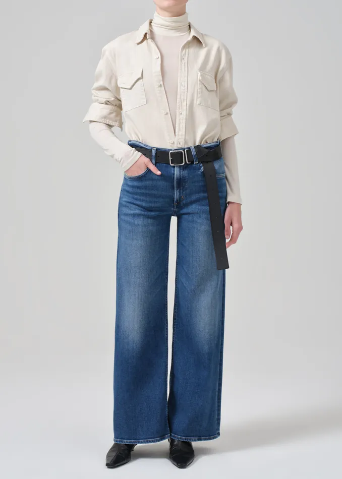 Women Jeans Citizens Of Humanity Lolli Mid Rise Baggy In Fauna
