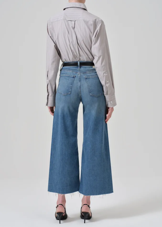 Women Jeans Citizens Of Humanity Lyra Wide Leg Crop In Abliss