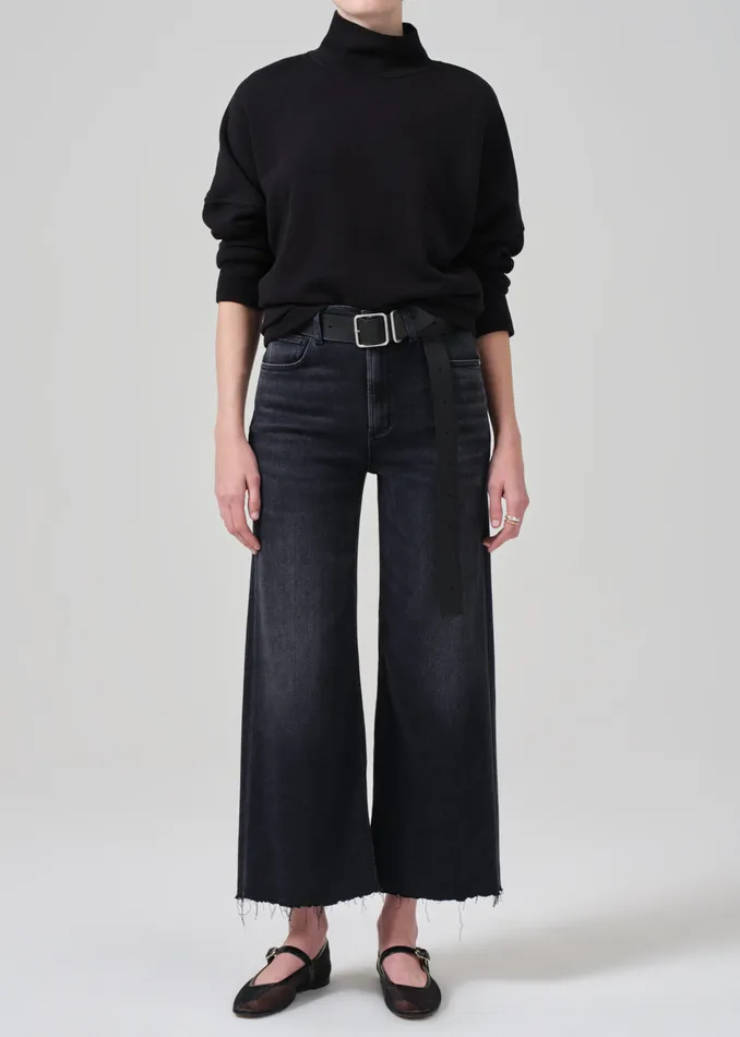 Women Jeans Citizens Of Humanity Lyra Wide Leg Crop In Medallion
